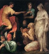 Pietro, Nicolo di The Continence of Scipio painting